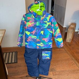 The North Face snow suit